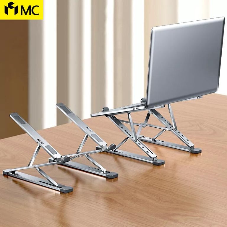 MC N8 Adjustable Laptop Stand Aluminum for Macbook Tablet Notebook Stand Table Cooling Pad Foldable Laptop Holder