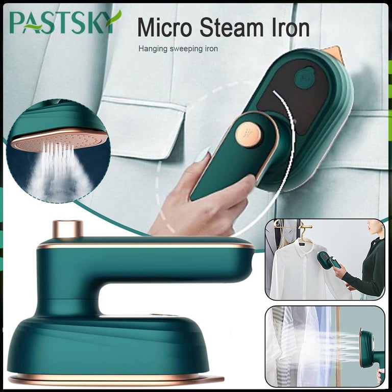 【Ready Stock】Micro Steam Iron Handheld Portable Mini Ironing Machine Garment Steamer Hanging Ironing Sprayer Garment Clothes Steamer for Home Travel