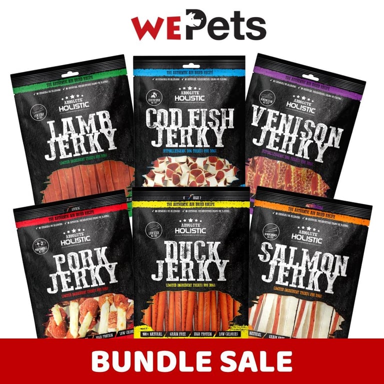 Absolute Holistic Dog Jerky Dog Treats [Bundle Sale]