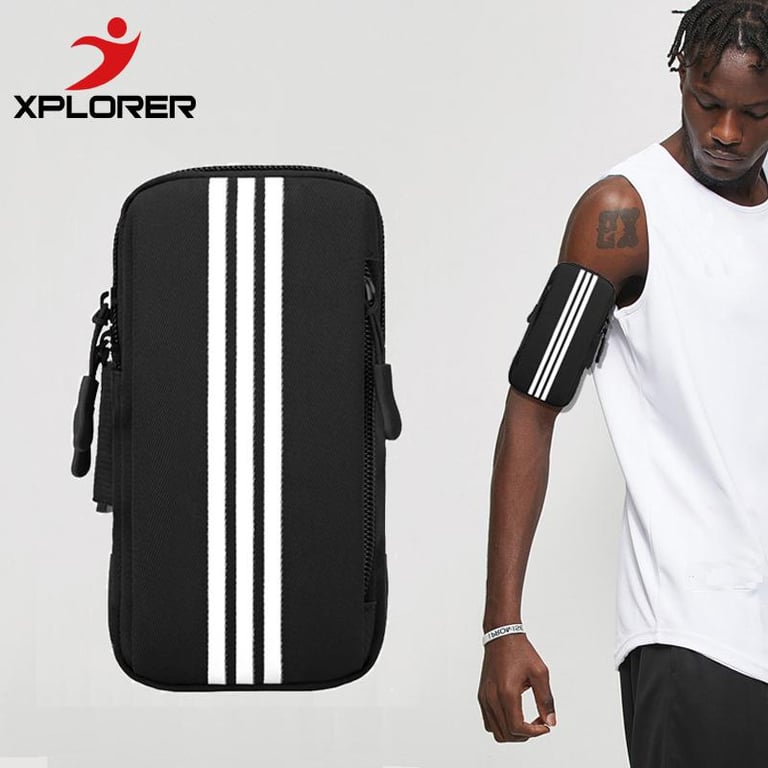 Sport Arm Wrist Bag for Running Jogging Cellphone Pouch Waterproof Reflective Phone Wallet Key Holder