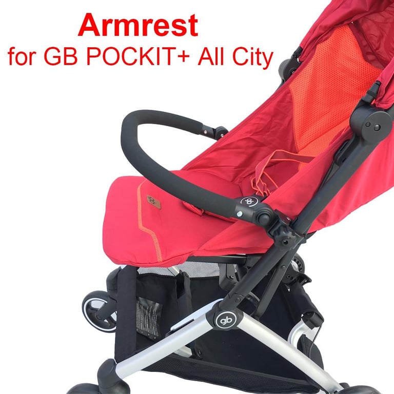 Tailor-made GB POCKIT All City Baby Stroller Accessories Adustable Armrest EVA Bumper for Goodbaby Pockit+ All City