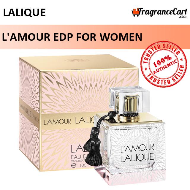 Lalique L'Amour EDP for Women (100ml) Eau de Parfum Amor Gold [Brand New 100% Authentic Perfume/Fragrance]