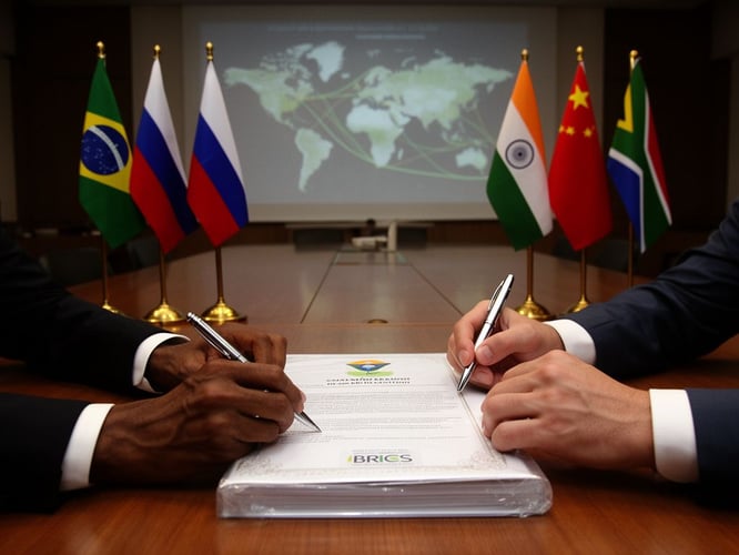 BRICS agrees on joint declaration before New Delhi summit, sources say