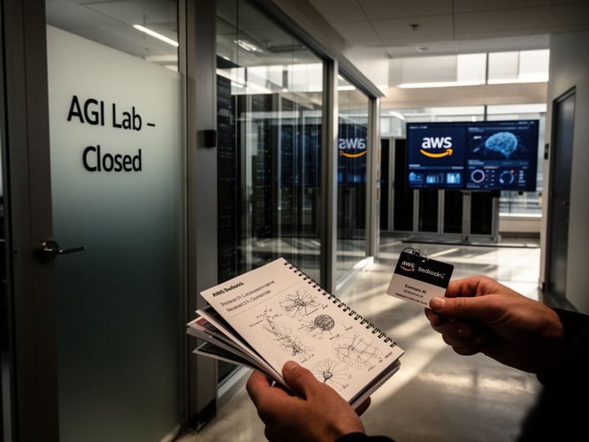 Amazon Shuts Its AGI Lab and Cuts Jobs to Chase Enterprise AI Instead