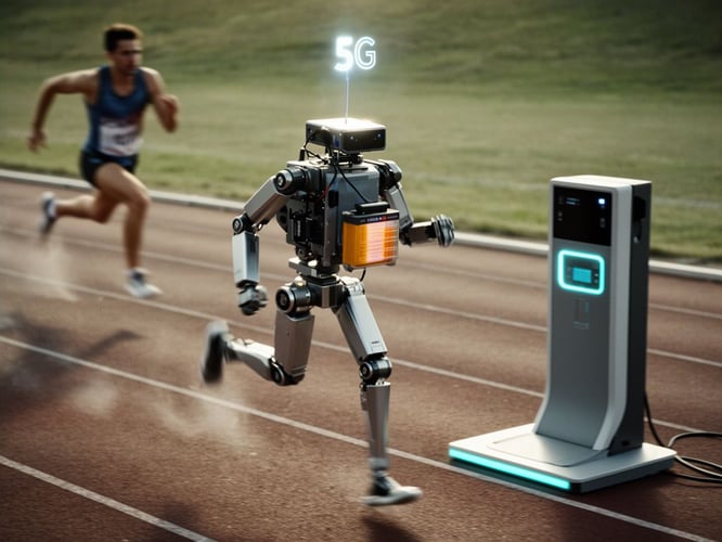 Robots can outrun humans, but can they plug in a cable?