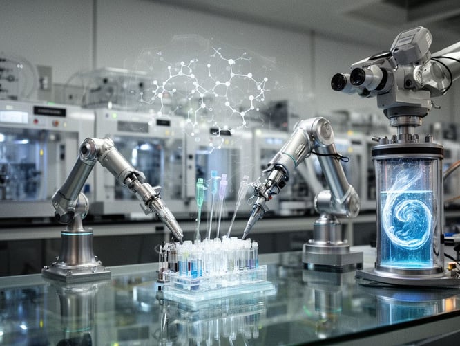 Former OpenAI researcher’s startup Warp Science raises $215 million to automate drug‑candidate synthesis with robots