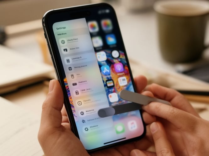 iOS 27 beta 5 lets you make Liquid Glass more transparent than ever