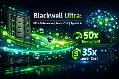 NVIDIA Blackwell Ultra Cuts AI Inference Costs Up to 35×, Boosts Agentic AI Performance by 50×