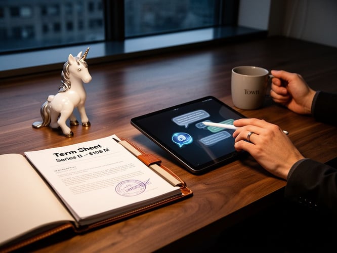 AI assistant startup Town secures $108 million Series B, hitting unicorn valuation within four months