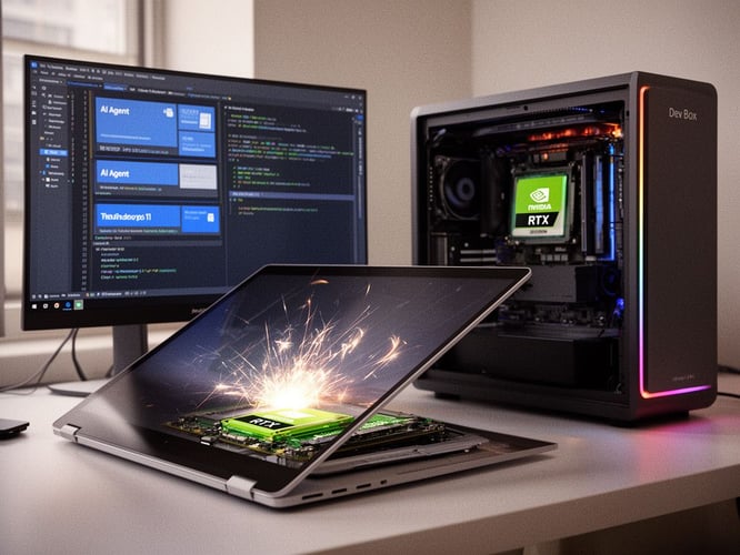 Microsoft rolls out AI‑enabled Surface laptops and a Nvidia‑powered Dev Box workstation