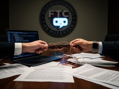 - FTC chair pushes back on treating AI agents as independent actors