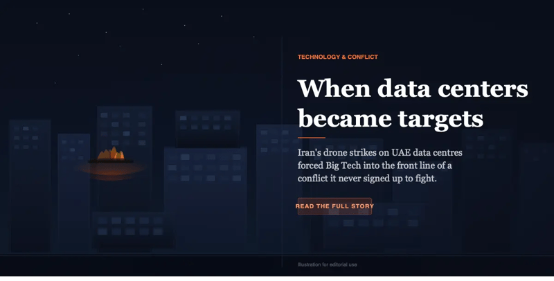 Iran Is Targeting Data Centers. Silicon Valley Should Be Worried