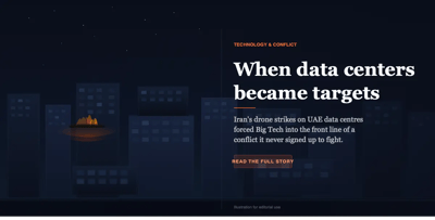 Iran Is Targeting Data Centers. Silicon Valley Should Be Worried