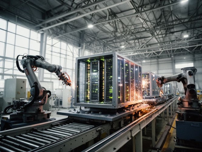 Runware announces factory to mass‑assemble modular AI data‑center pods on an assembly line