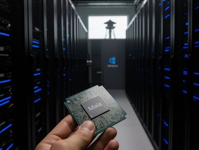 Microsoft to Equip Azure Data Centers with Its Own Maia AI Processors
