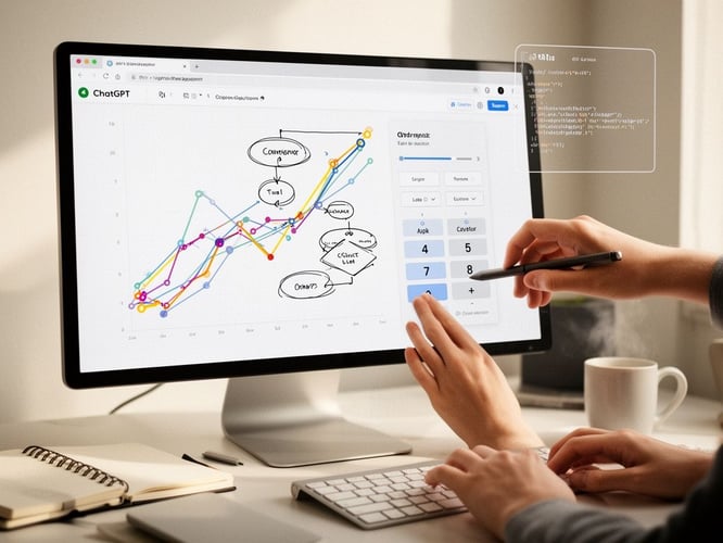 OpenAI introduces a visual‑first ChatGPT interface for real‑time diagrams and interactive charts