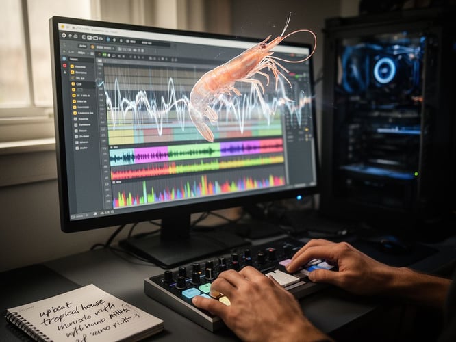 Alibaba launches HappyShrimp 1.0 AI music model
