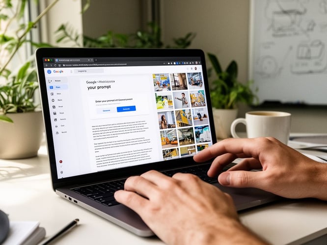 Google’s answer to Canva is an AI tool where you prompt instead of design