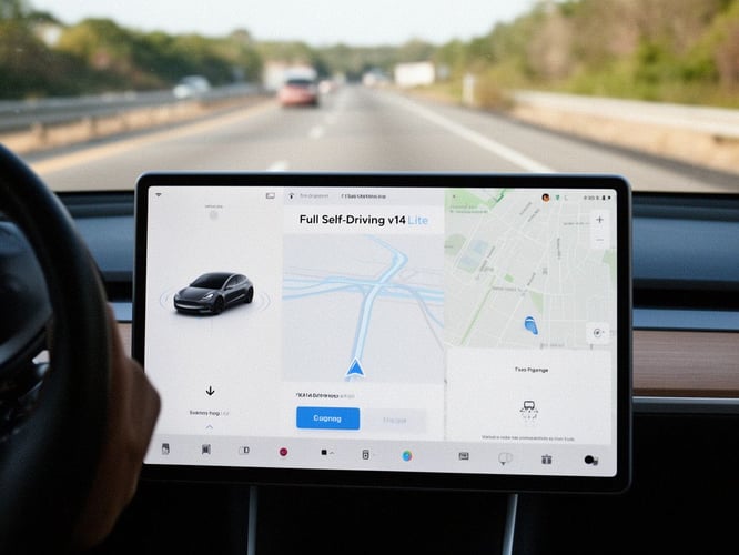 Tesla rolls out FSD v14 Lite for HW3 vehicles