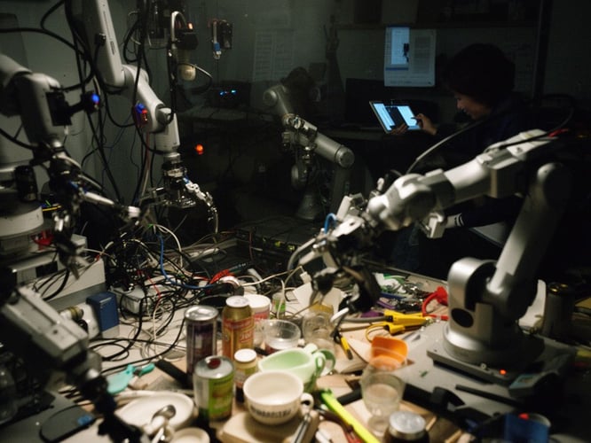 Collecting robot training data is dirty, unglamorous work. Some AI labs are already paying XDOF to do it.