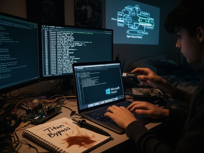 Teen researcher with AI hackbot cracks Microsoft’s Titan analytics