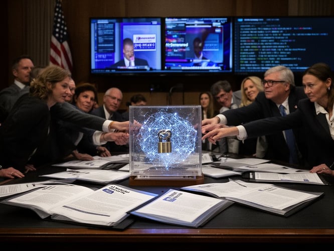 Bipartisan bill would block foreign AI model theft and mandate disclosures on AI‑generated political ads
