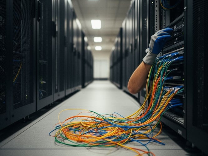 Google engineer unplugged every fiber they could see and – surprise! – took down a chunk of the G‑Cloud