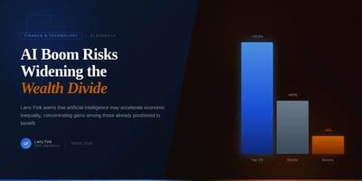 The $14 Trillion Warning: AI’s Riches Will Be a “Few and the Rest” Story