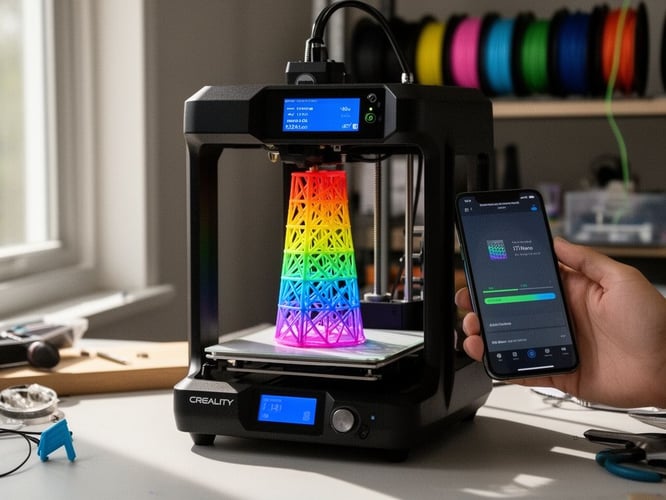 Creality Launches SPARKX i7 Nano: Bringing Compact Multi‑Color Printing to $299