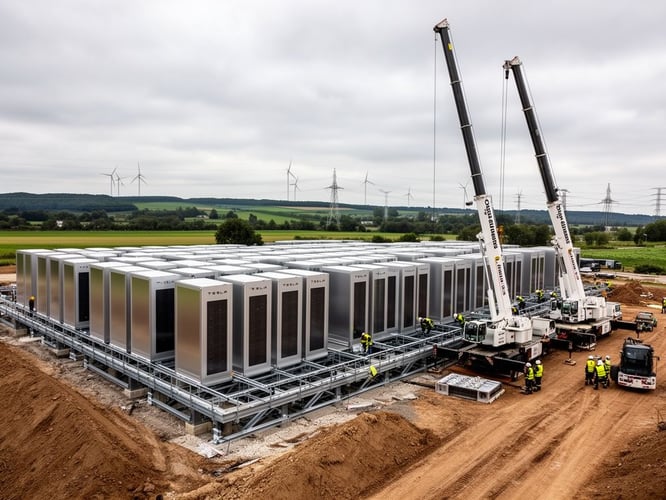 Tesla Breaks Ground on $650M, 2.8 GWh Megapack Site in Belgium