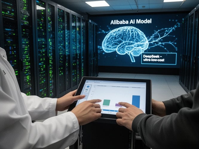 Alibaba unveils its largest AI model yet, DeepSeek's latest model is ultra-low cost