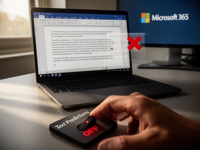Microsoft will stop finishing your sentences in Word and Outlook