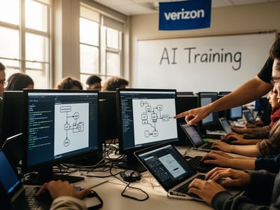 Verizon to invest $70 million in AI training effort