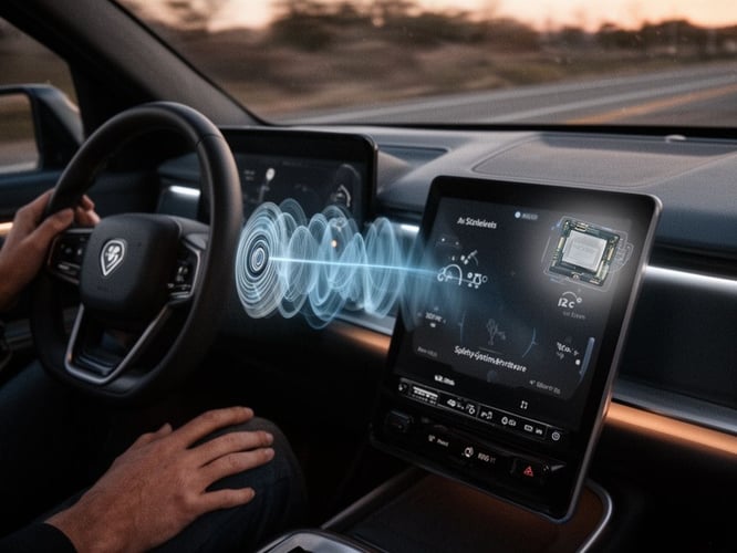 Rivian rolls out voice‑activated AI assistant for its electric vehicles, handling climate, news and other tasks while isolating safety functions