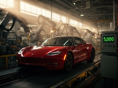 Tesla says Roadster 2.0 hits October production goal of 5,000 units ahead of schedule