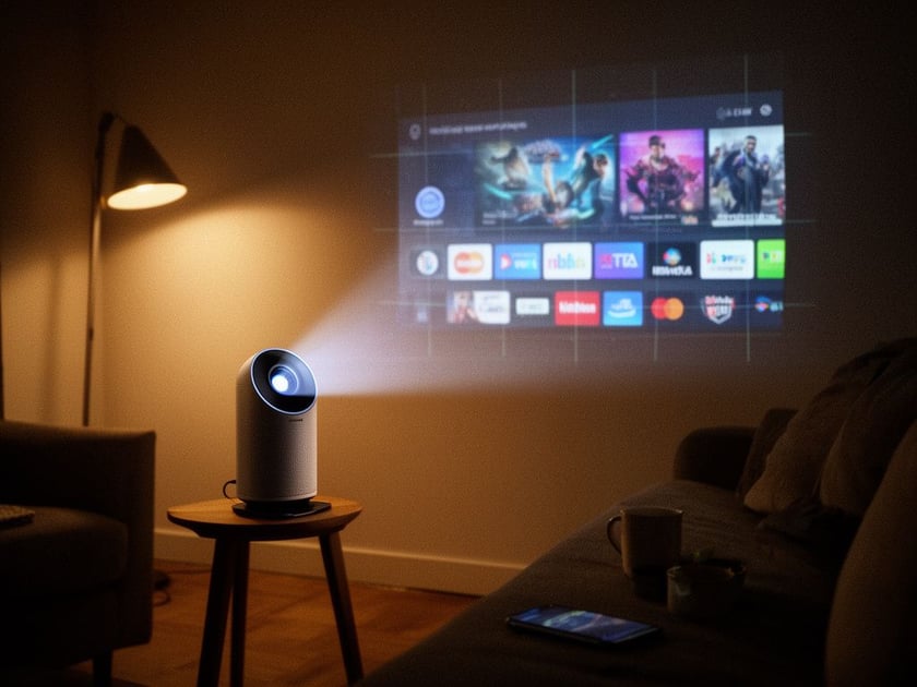 Samsung turns the canister projector into a smart TV