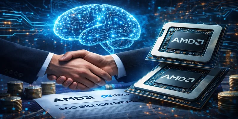 Meta Bets Big on AMD in $60bn AI Chip Deal