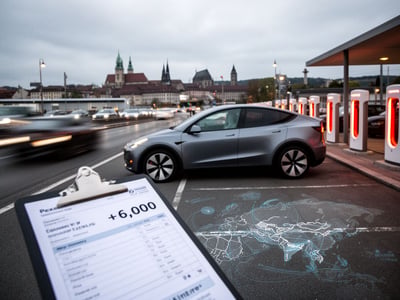 Tesla adds 6,000 vehicles to Q3 deliveries, offsetting 20% U.S. sales decline with growth in Europe and China