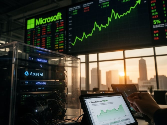 Microsoft’s best day in markets since 2008 shows the AI trade isn’t dead, just pickier