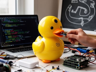 Hugging Face is selling a cute $399 open source duck robot, Microduck
