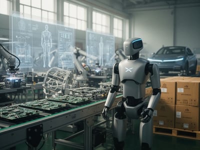 Xpeng's Humanoid Robot Unit Raises $900 Million in Record Round