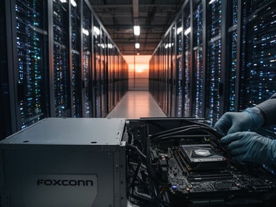 Foxconn sets sights on half of the global AI server market within two years, chairman says