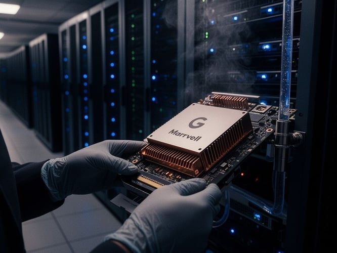 Google Strikes $12.2 B Marvell Deal to Expand Its Custom AI Chip Push