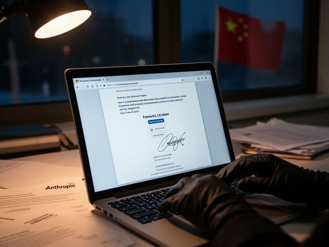 Chinese‑linked hackers phish AI policy researchers by posing as former U.S. officials and an Anthropic employee