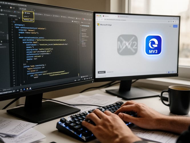 Moving the Microsoft Edge extensions ecosystem forward with Manifest Version 3