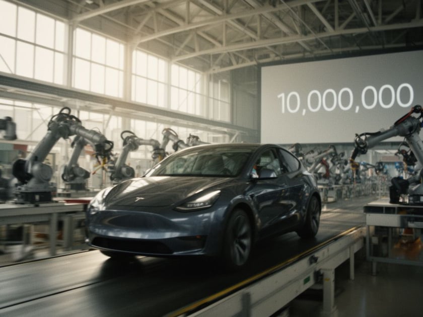 Tesla made its 10 millionth EV