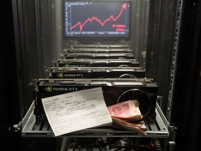 Chinese AI model tokens surge 100% as Nvidia repurposes GPUs for loan backing