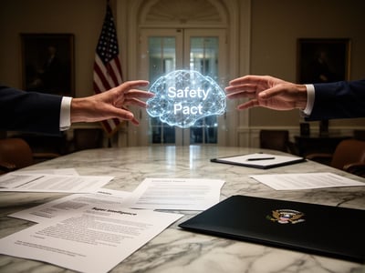 White House labels AI as “Super Intelligence” and tech CEOs sign voluntary safety pact