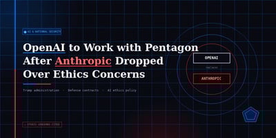 OpenAI to work with Pentagon after Anthropic dropped by Trump over company’s ethics concerns