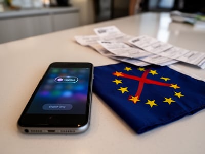 Siri AI Ships September 9 Waitlisted, EU‑Blocked: Ternus’s Constrained Launch